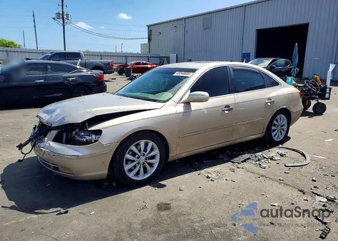 2006 Hyundai Azera Se from USA, damaged, VIN KMHFC46FX6A133853